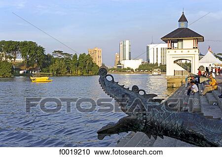 Malaysia, Borneo, Sarawak, Kuching, Sarawak river View Large Photo Image Stock Image - Malaysia, Borneo, Sarawak, Kuching, Sarawak river. Fotosearch