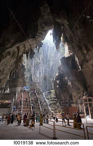 Malaysia, Kuala Lumpur, Batu caves, buddhist sanctuary View Large Photo Image Stock Photo - Malaysia, Kuala Lumpur, Batu caves, buddhist sanctuary. Fotosearch