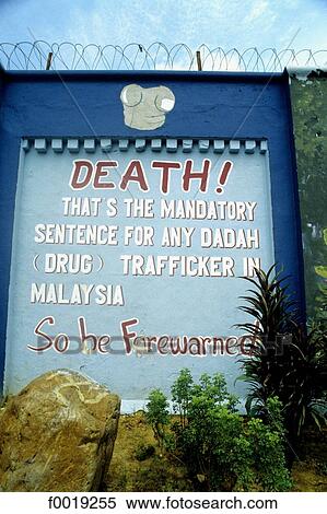 Malaysia, Kuala Lumpur, campaign against drug trafficking View Large Photo Image Stock Photography - Malaysia, Kuala Lumpur, campaign against drug trafficking. Fotosearch