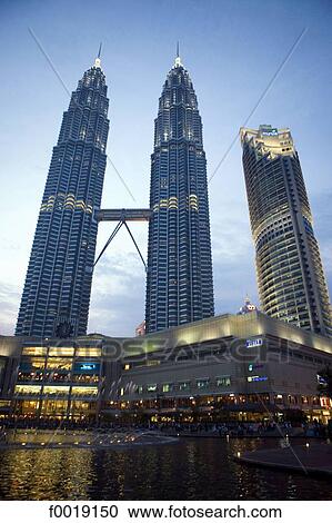 Malaysia, Kuala Lumpur, Petronas twin towers View Large Photo Image Stock Image - Malaysia, Kuala Lumpur, Petronas twin towers. Fotosearch