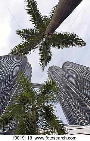Malaysia, Kuala Lumpur, Petronas twin towers View Large Photo Image Stock Photo - Malaysia, Kuala Lumpur, Petronas twin towers. Fotosearch