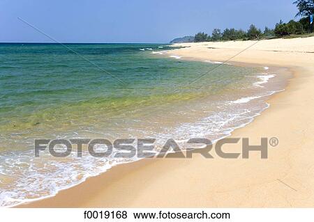 Malaysia, Kuala Terrenganu, beach View Large Photo Image Stock Photo - Malaysia, Kuala Terrenganu, beach. Fotosearch