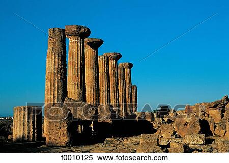 Italy, Sicily, Agrigento, Concord temple View Large Photo Image Stock Photography - Italy, Sicily, Agrigento, Concord temple. Fotosearch