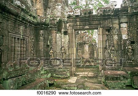 Cambodia, Angkor, Banteay Kdei View Large Photo Image Stock Image - Cambodia, Angkor, Banteay Kdei. Fotosearch