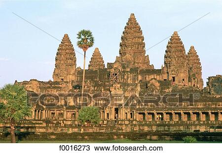 Stock Image - Cambodia, Angkor Wat. Fotosearch