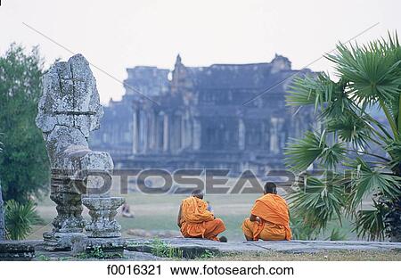 Cambodia, Angkor Wat View Large Photo Image Stock Image - Cambodia, Angkor Wat. Fotosearch
