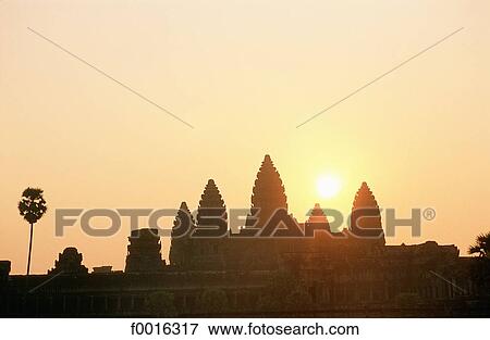 Stock Photo - Cambodia, Angkor Wat. Fotosearch