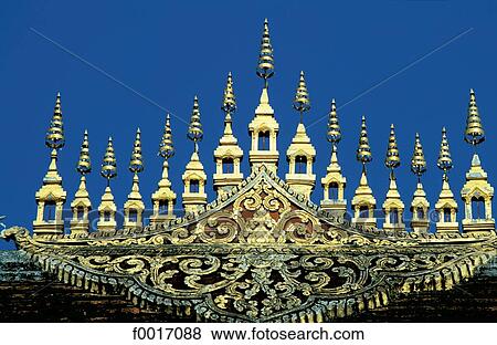 Laos, Luang Prabang View Large Photo Image Stock Photo - Laos, Luang Prabang. Fotosearch