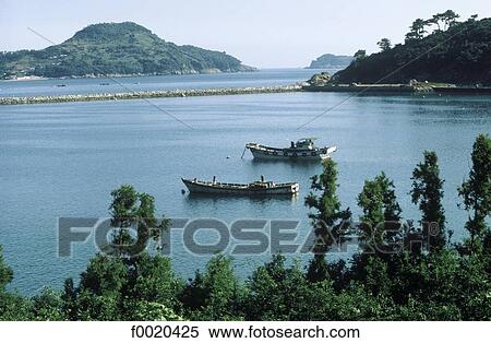 South Korea, Koje Do island View Large Photo Image Stock Photography - South Korea, Koje Do island. Fotosearch