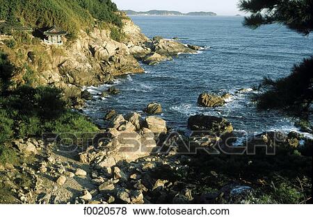 Stock Photo - South Korea, Naksan-Sa. Fotosearch
