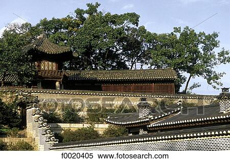 Stock Photography - South Korea, Seoul, Changdokkung palace. Fotosearch