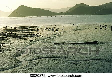 Stock Image - South Korea, south coast, landscape. Fotosearch