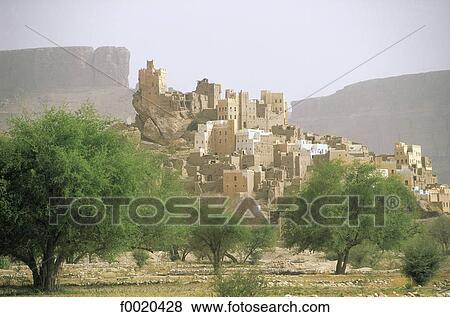 Stock Photo - Yemen, Hadramawt, Wadi Do'an. Fotosearch