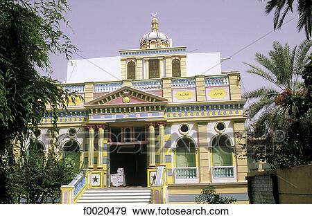 Stock Photo - Yemen, Tarim, Al Qubba Palace. Fotosearch