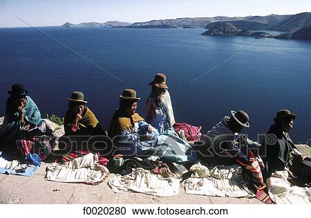 Bolivia, Copacabana, lake Titicaca and Calvary path View Large Photo Image Stock Image - Bolivia, Copacabana, lake Titicaca and Calvary path. Fotosearch