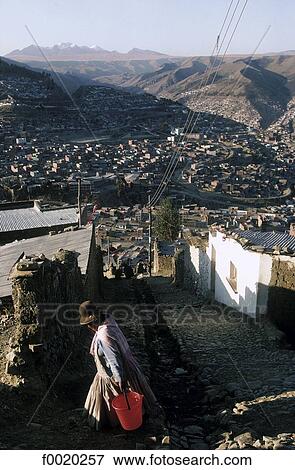 Stock Photo - Bolivia, La Paz, El Alto district. Fotosearch
