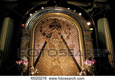 Stock Photograph - Bolivia, Sucre, Virgin of Guadalupe. Fotosearch