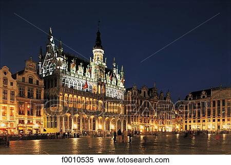 Belgium, Brussels, Grand Place, King's house View Large Photo Image Stock Photography - Belgium, Brussels, Grand Place, King's house. Fotosearch