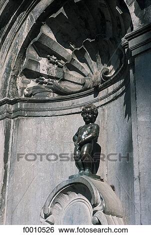 Belgium, Brussels, Manneken Piss fountain View Large Photo Image Stock Photograph - Belgium, Brussels, Manneken Piss fountain. Fotosearch