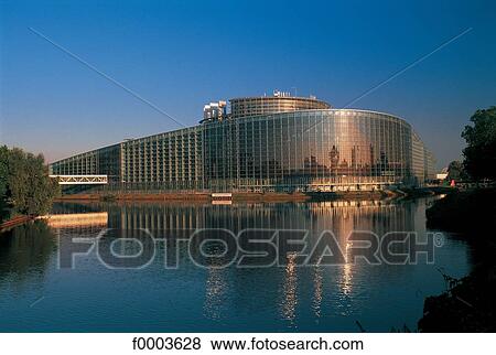 France, Strasbourg, European Parliament View Large Photo Image Stock Photo - France, Strasbourg, European Parliament. Fotosearch
