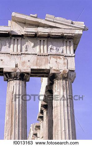 Greece, Athens, the Acropolis, detail of the Parthenon View Large Photo Image Stock Image - Greece, Athens, the Acropolis, detail of the Parthenon. Fotosearch