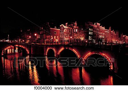 Netherlands, Amsterdam, bridge and canal View Large Photo Image Stock Image - Netherlands, Amsterdam, bridge and canal. Fotosearch