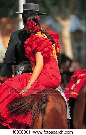 Stock Image - Spain, Seville during the "feria". Fotosearch