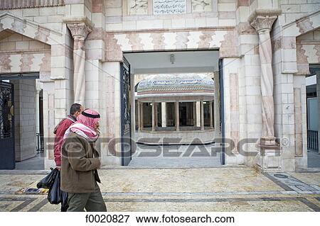 Jordan, Amman, Al Hussein mosque View Large Photo Image Stock Photo - Jordan, Amman, Al Hussein mosque. Fotosearch
