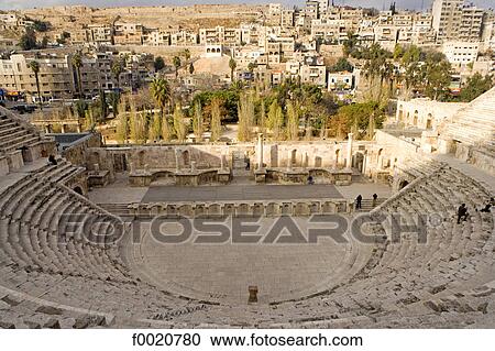 Jordan, Amman, Roman theater built by emperor Marc-Aurele View Large Photo Image Stock Image - Jordan, Amman, Roman theater built by emperor Marc-Aurele. Fotosearch