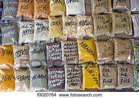 Jordan, Aqaba, the souks, spices View Large Photo Image Picture - Jordan, Aqaba, the souks, spices. Fotosearch
