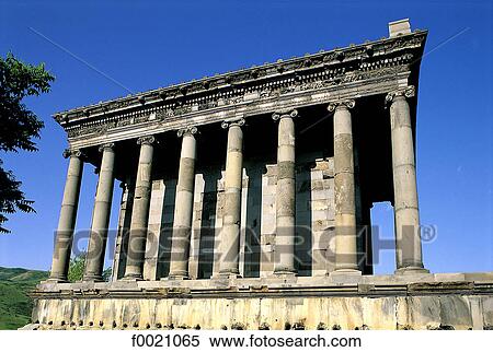 Armenia, Garni, Roman temple View Large Photo Image Stock Photography - Armenia, Garni, Roman temple. Fotosearch