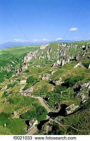 Armenia, near Goris, cave-dwellings View Large Photo Image Stock Image - Armenia, near Goris, cave-dwellings. Fotosearch