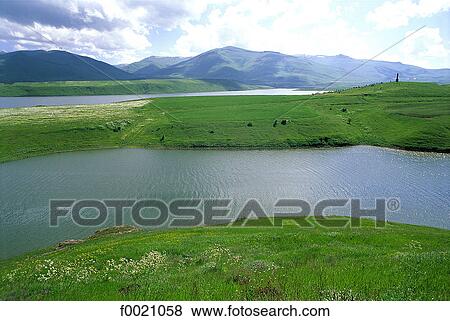 Stock Photo - Armenia, near Goris, watertank. Fotosearch