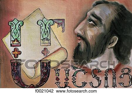 Armenia, portrait of Mesrop Machtots, creator of the Armenian alphabet View Large Photo Image Stock Image - Armenia, portrait of Mesrop Machtots, creator of the Armenian alphabet. Fotosearch