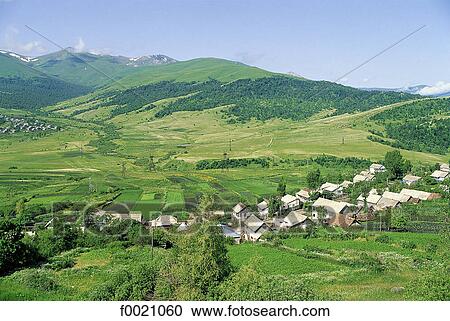 Stock Image - Armenia, village near Vanadzor. Fotosearch