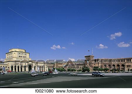 Armenia, Yerevan, Republic square View Large Photo Image Stock Image - Armenia, Yerevan, Republic square. Fotosearch