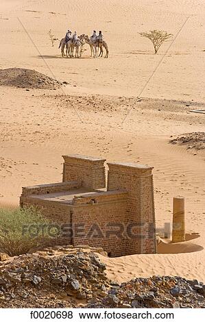 Stock Photo - Sudan, Merowe necropolis. Fotosearch