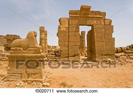 Sudan, Naga, Temple of Amon, Meroitic Period View Large Photo Image Stock Image - Sudan, Naga, Temple of Amon, Meroitic Period. Fotosearch