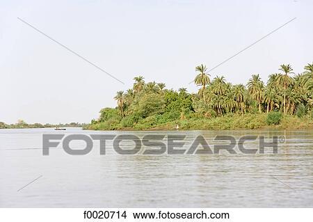 Sudan, The Sixth Cataract of the Nile View Large Photo Image Picture - Sudan, The Sixth Cataract of the Nile. Fotosearch