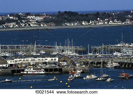 Channel Islands, Guernsey, harbour View Large Photo Image Picture - Channel Islands, Guernsey, harbour. Fotosearch