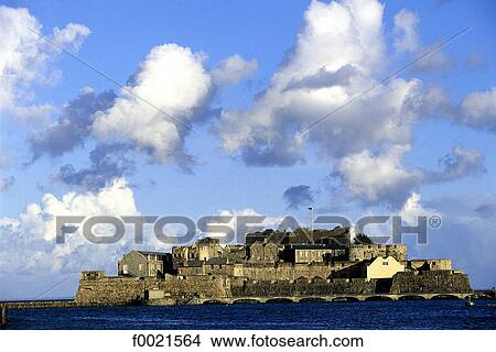 Picture - Channel Islands, Guernsey, St Peter Port, Castle Cornet. Fotosearch