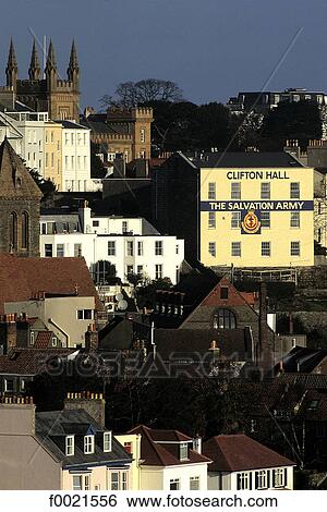 Stock Photograph - Channel Islands, Guernsey, St Peter Port. Fotosearch