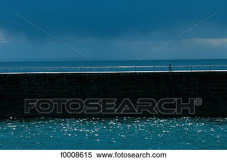 Channel Islands, Jersey, pier View Large Photo Image Stock Photography - Channel Islands, Jersey, pier. Fotosearch