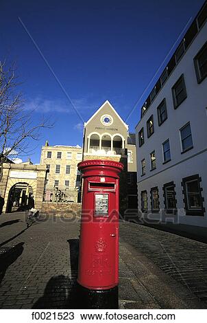 Channel Islands, Jersey, St Helier museum, Post pillar box View Large Photo Image Stock Image - Channel Islands, Jersey, St Helier museum, Post pillar box. Fotosearch