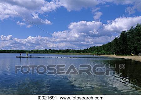 Stock Image - Estonia, lake of Kuremaa . Fotosearch