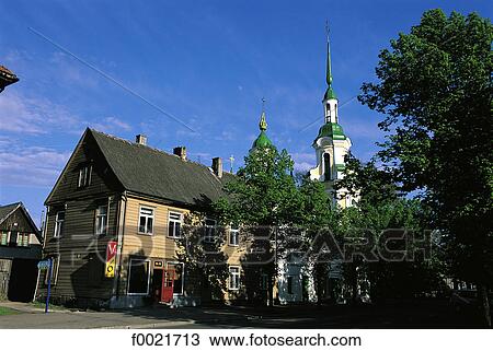 Estonia, Parnu, St Catherine's church View Large Photo Image Stock Image - Estonia, Parnu, St Catherine's church. Fotosearch