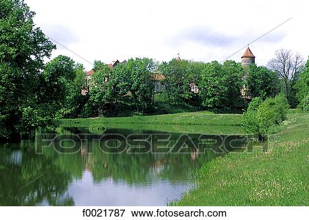 Lithuania, castle of Panemunes View Large Photo Image Stock Photo - Lithuania, castle of Panemunes. Fotosearch