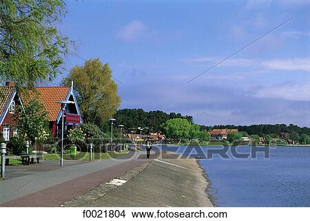 Lithuania, Neringa Peninsula, Nida View Large Photo Image Picture - Lithuania, Neringa Peninsula, Nida. Fotosearch
