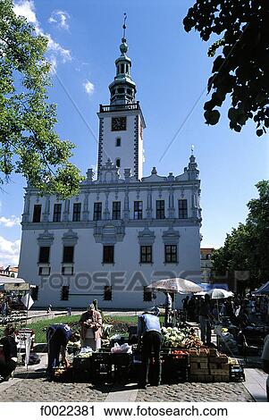 Poland, Chelmno, City hall View Large Photo Image Stock Image - Poland, Chelmno, City hall. Fotosearch