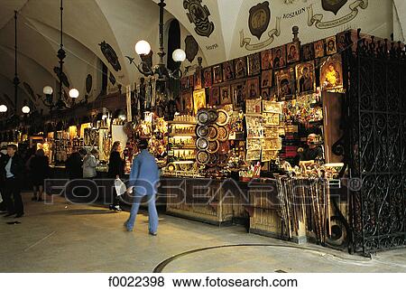 Stock Photo - Poland, Kracow, in the market. Fotosearch